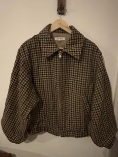 moussy マウジー 千鳥柄 MA-1 ブルゾン アウターのサムネイル
