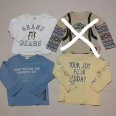 ニードルワークス　プティマイン　Tシャツ3枚セット　90