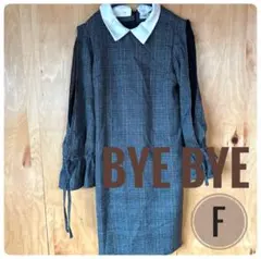 M5●Bye Bye バイバイ チェックワンピースのサムネイル