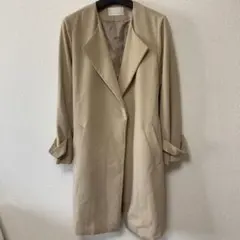 ノーカラー　春秋コート　トレンチ　エニィシィス　anysis M