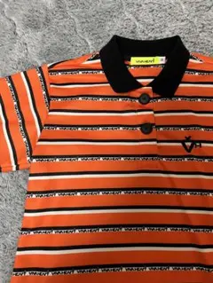 VIVAHEAT ストライプ ポロワンピース　サイズ38