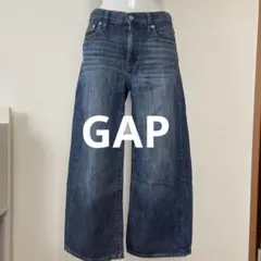 「GAP レディース ワイドストレート クロップドデニム S表記」M相当