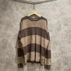 【送料無料】USA古着 ニット TOMMYHILFIGER トミー ボーダー