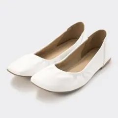 【GU】ギャザーシフォンフラットシューズのサムネイル