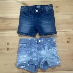 babyGap デニムショートパンツ 2枚セット 90cm