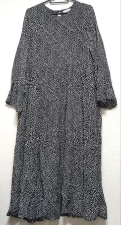 美品 OCTOBER.31 シフォンティアードワンピース