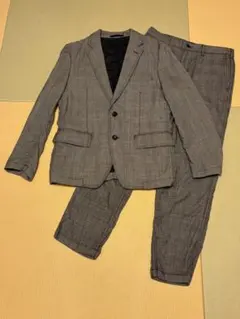 極美品 チルコロ スーツセットアップ ヘリンボーン カシミヤタッチ