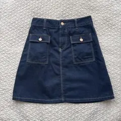 ZARA デニム スカート S 台形　ミニ