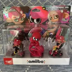 AMIIBO トリプルセット タコガール タコ タコボーイ(スプラトゥーンシリ…