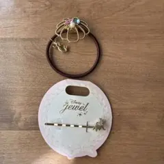 ヘアゴム　ヘアピン　ディズニーストア　プリンセス　アリエル　マリー