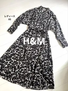 H&M 長袖ワンピース レディースXS シャツワンピ