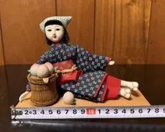 陶器製 お祝いの舞 侍サムライ人形 お殿様ちょんまげ着物 - メルカリ