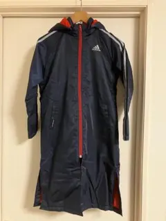adidas ベンチコート ネイビー　140㎝