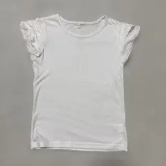 ホワイト Tシャツ サイズ130 レース付き