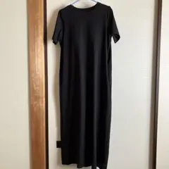 ユニクロ　 エアリズム　コットンブラワンピース 　ブラック 　Mサイズ