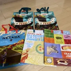 【新品未使用】Trader Joe's エコバッグ 6点セット