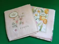 TOCCA ピンク ハンカチ　2枚まとめのサムネイル