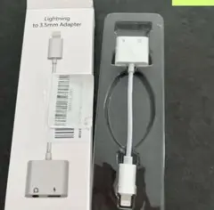 □Lightning to 3.5mm Adapter