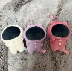 ちいかわ パジャマパーティーズ ぷちミニマスコット (白 紫 ピンク)