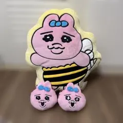 ん*も様 おぱんちゅうさぎミニクッションとミニポーチ2つ