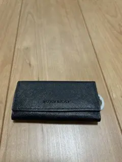 【新品、未使用に近い】BURBERRY ブラック キーケース