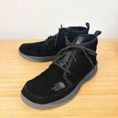 【未使用】THE NORTH FACE ヌプシチャッカ スエード 黒 26cm