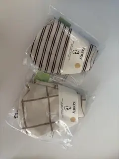 Konny スタイ 2枚セット ストライプ・チェック
