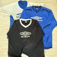 UMBRO アンブロ サッカーシャツ 3枚セット