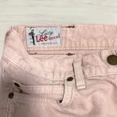 Lee Riders Lady コーデュロイパンツ ピンク