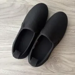 新品　無印ブラック スニーカー