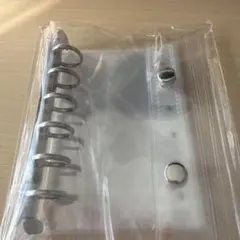 クリア プラスチック リフィル 6リング　A7サイズ