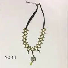 チョーカーふうネックレス ハンドメイド