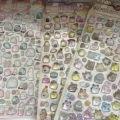 オバケーヌ3Dキャラクターシール8枚セット