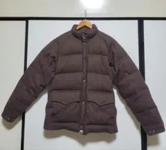 A BATHING APE ブラウン ダウンジャケット Mサイズのサムネイル