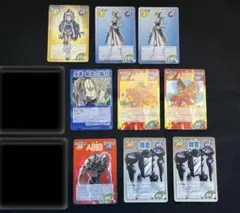 シャーマンキング　Second 9枚セット　メイデン　マルコほか