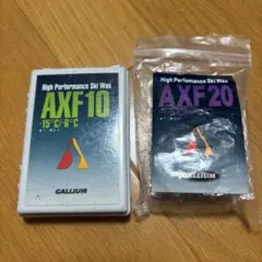 GALLIUM AXF20 & AXF30 スキー用ワックスセット - メルカリ