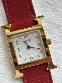 エルメスHERMES HウォッチHH1.201 ロングベルト レディースのサムネイル