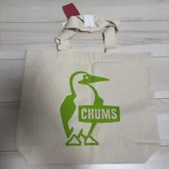 CHUMS トートバッグ ベージュ/グリーンのサムネイル