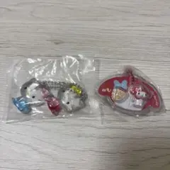 マイメロディ ミニチュアパッケージチャーム ドロップチャーム