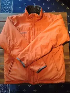 Columbia オレンジ/グレー　リバーシブルジャケット