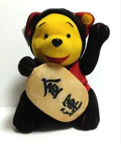 招き猫 プーさん 限定ディズニーストア ディズニーストア　着ぐるみプーさん　招き猫　仕事運 ぬいぐるみ 仕事運 着ぐるみ ぬいぐるみ