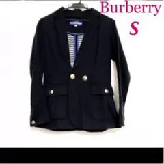 Burberry ジャケット サイズ36 Sネイビー レディース ダブルボタン