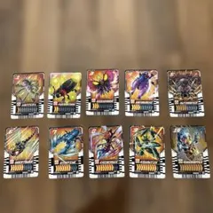 仮面ライダーガッチャード カード10 枚セット