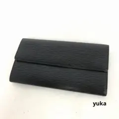 ルイ・ヴィトン ポルトフォイユ サラ エピ ブラック LOUIS VUITTON ルイヴィトン ポルトフォイユ サラ エピ 長財布 黒