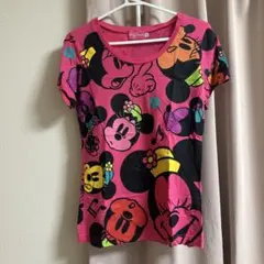 東京ディズニーリゾート ミッキー ミニー Tシャツ L