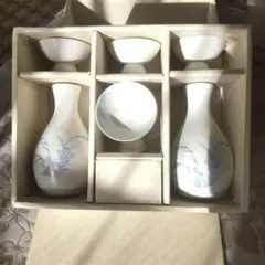 藍の詩 酒器セット お猪口・ぐい飲み 有田焼