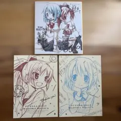 特製ミニ色紙 劇場版 魔法少女まどか☆マギカ 第1週目来場者特典　ポストカード