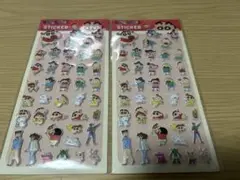 クレヨンしんちゃん ステッカーシート 2枚セット ぷっくりステッカー