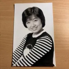 榊原郁恵 ブロマイド 昭和レトロ - メルカリ