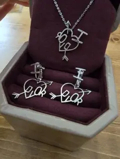 Dior ネックレス イヤリング セット